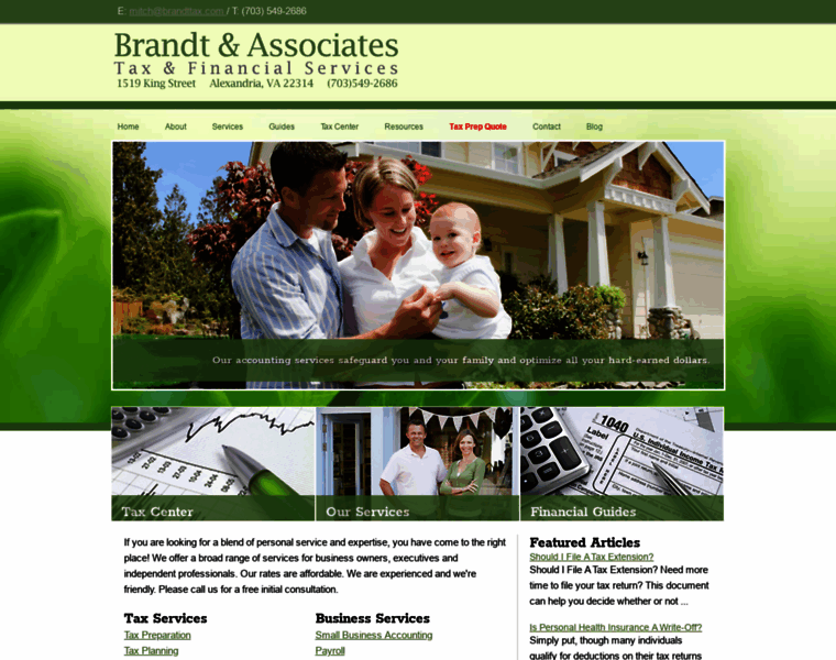 Brandttax.com thumbnail