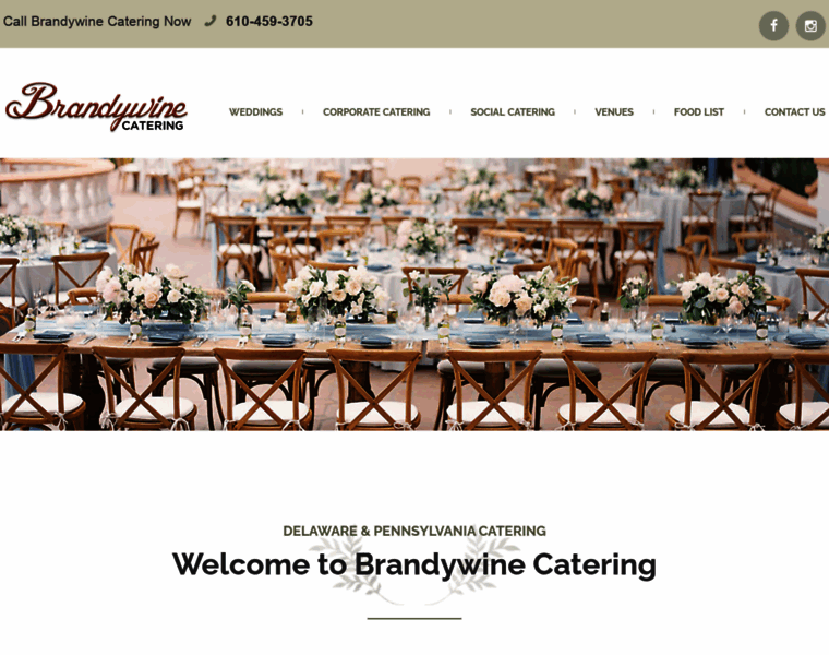 Brandywinecatering.com thumbnail