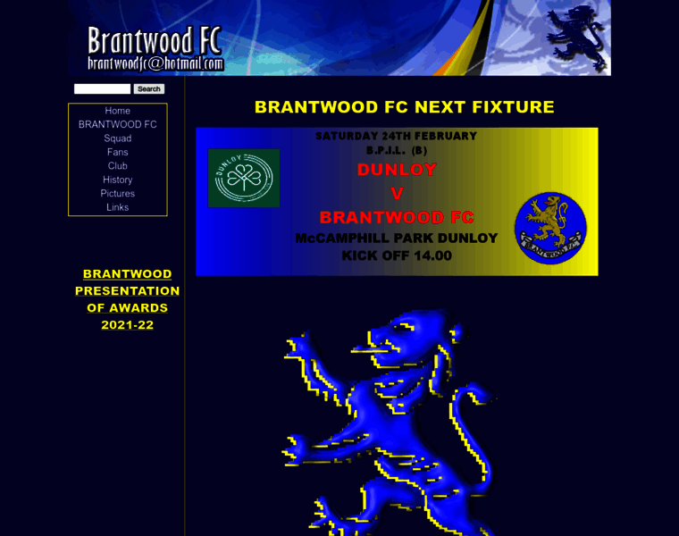 Brantwoodfc.com thumbnail