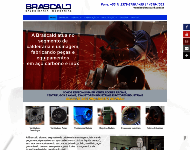 Brascald.com.br thumbnail
