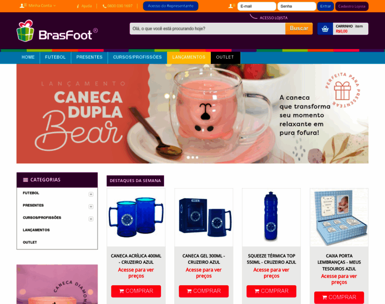 Brasfoot.com.br thumbnail