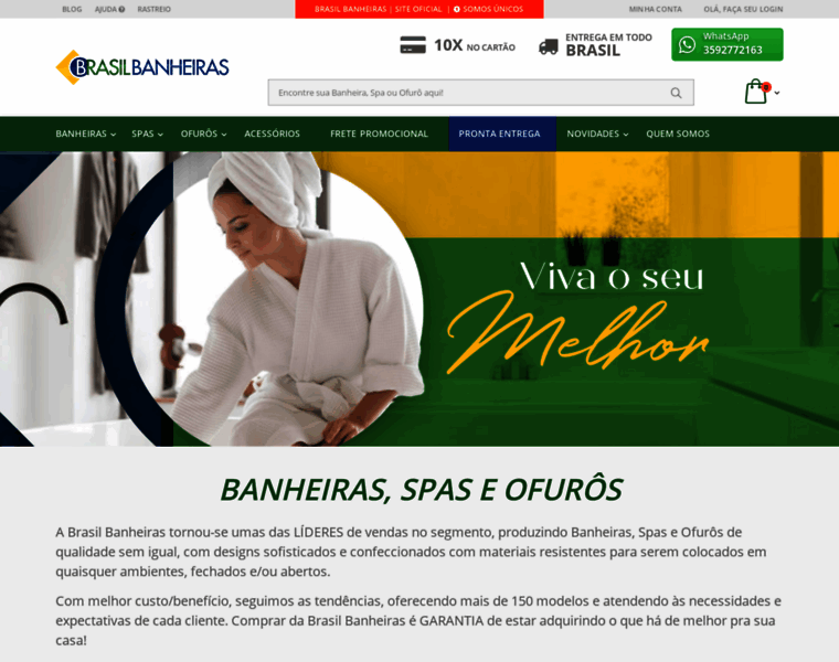 Brasilbanheiras.com.br thumbnail