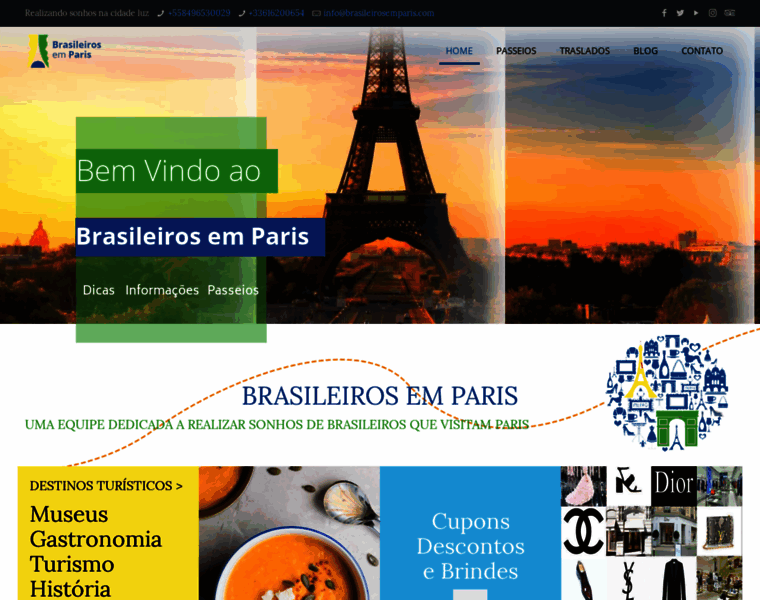 Brasileirosemparis.com thumbnail