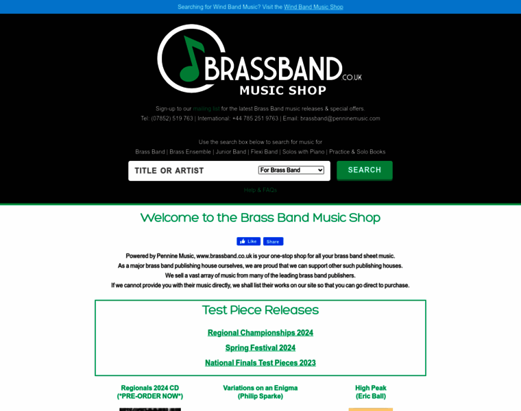 Brassband.co.uk thumbnail