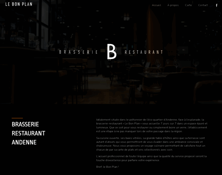 Brasserie-lebonplan.be thumbnail