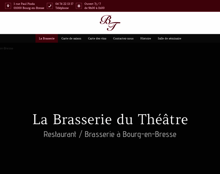 Brasserie-theatre.com thumbnail