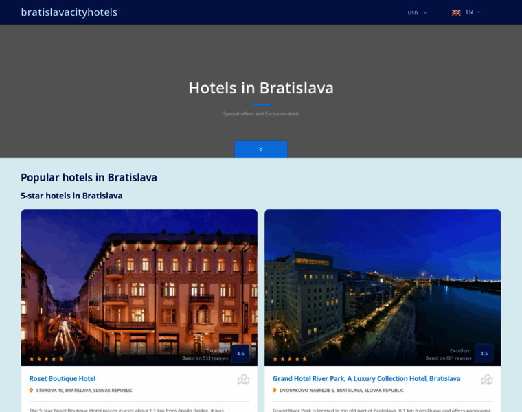 Bratislavacityhotels.com thumbnail