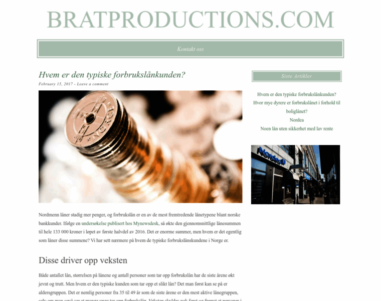 Bratproductions.org thumbnail