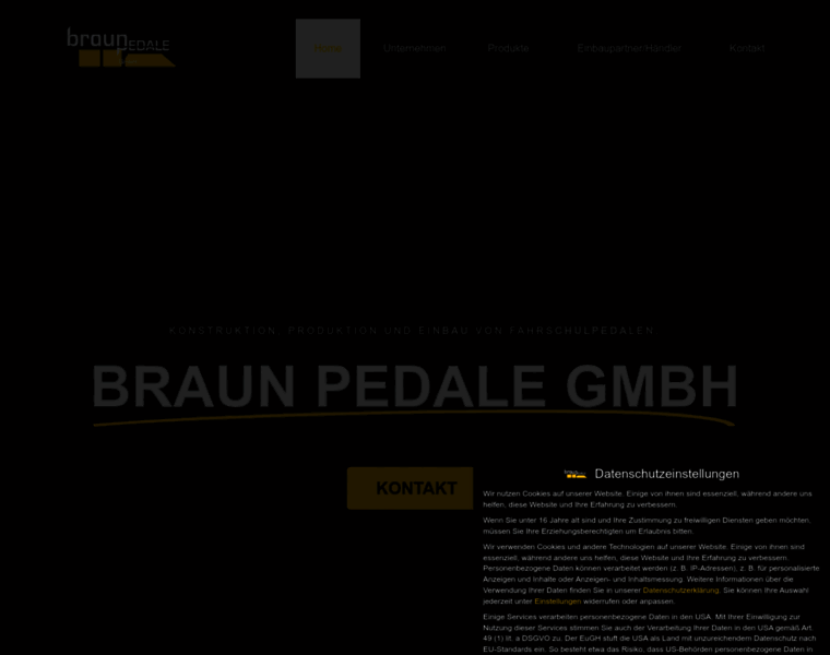 Braun-pedale.de thumbnail