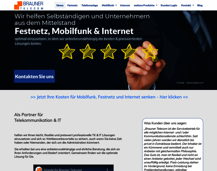 Brauner-telecom.de thumbnail