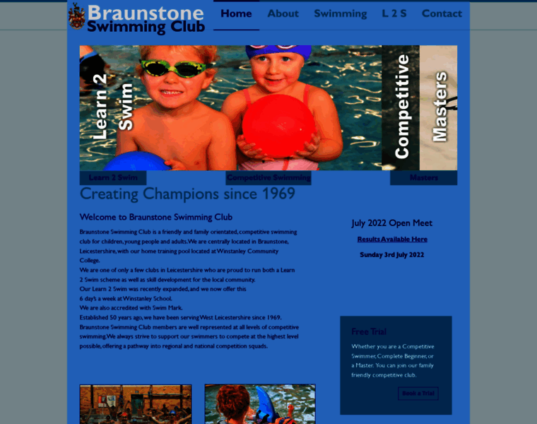 Braunstoneswimmingclub.org.uk thumbnail