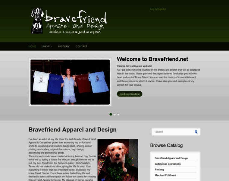 Bravefriend.net thumbnail