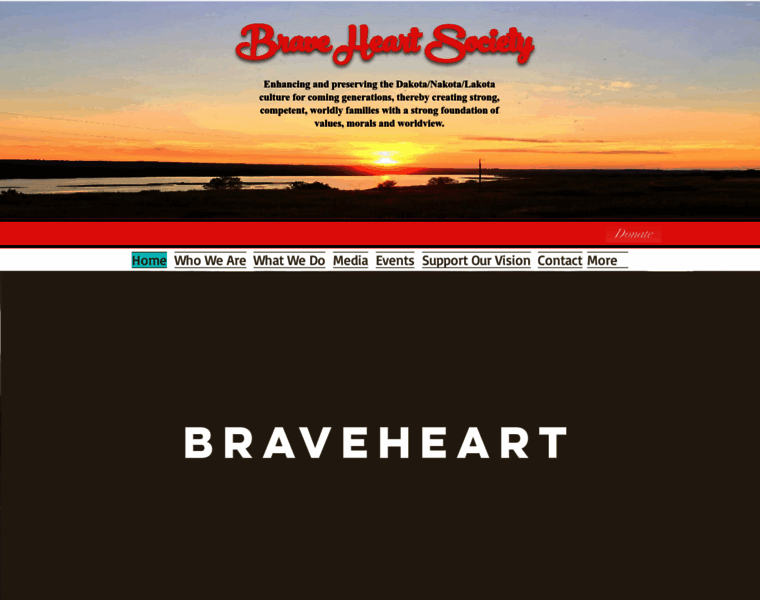 Braveheartsociety.org thumbnail