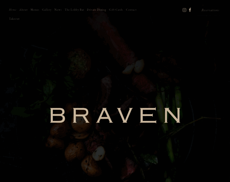 Bravenrestaurant.com thumbnail
