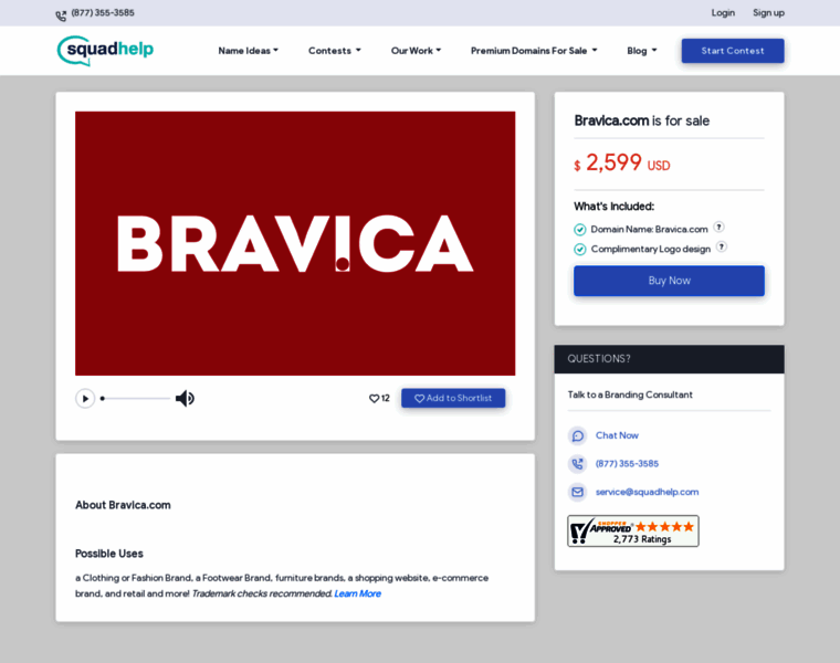 Bravica.com thumbnail