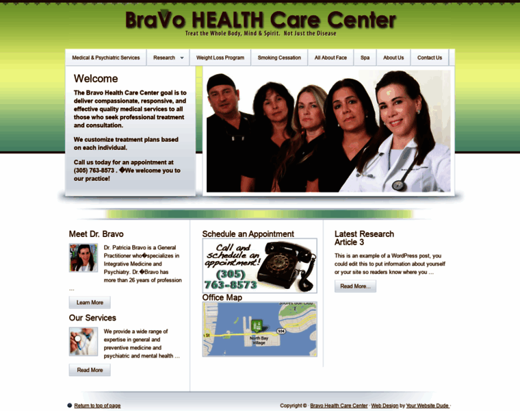 Bravohealthcarecenter.com thumbnail