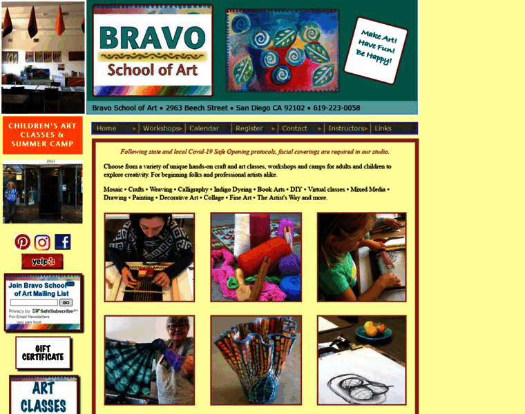 Bravoschoolofart.com thumbnail