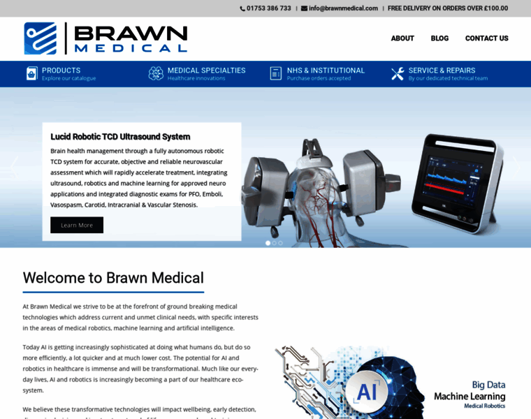 Brawnmedical.com thumbnail