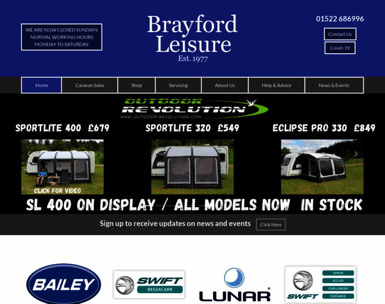 Brayford-caravans.co.uk thumbnail