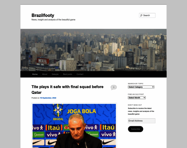 Brazilfooty.com thumbnail