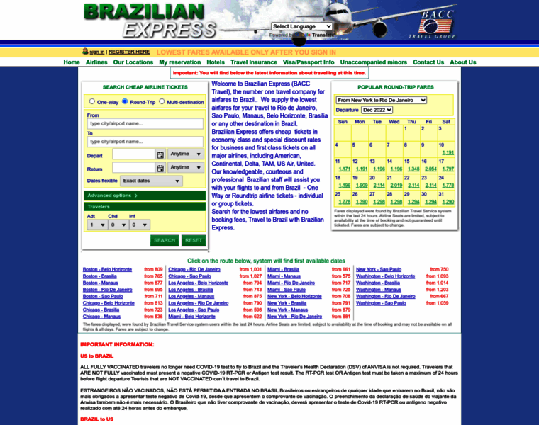 Brazilianexpress.com thumbnail