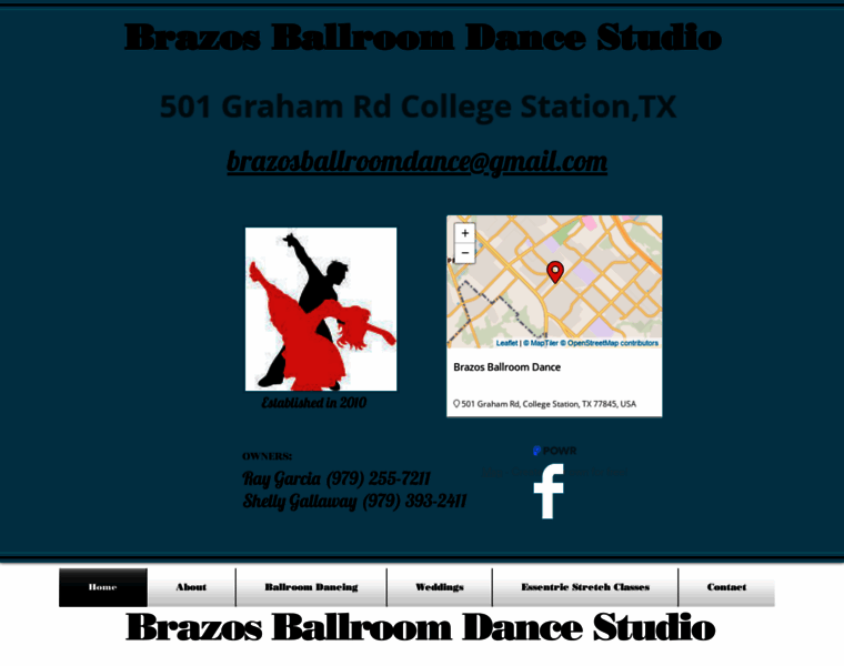 Brazosballroomdance.com thumbnail