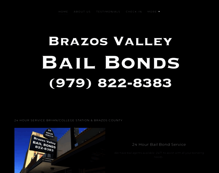 Brazosvalleybailbonds.net thumbnail