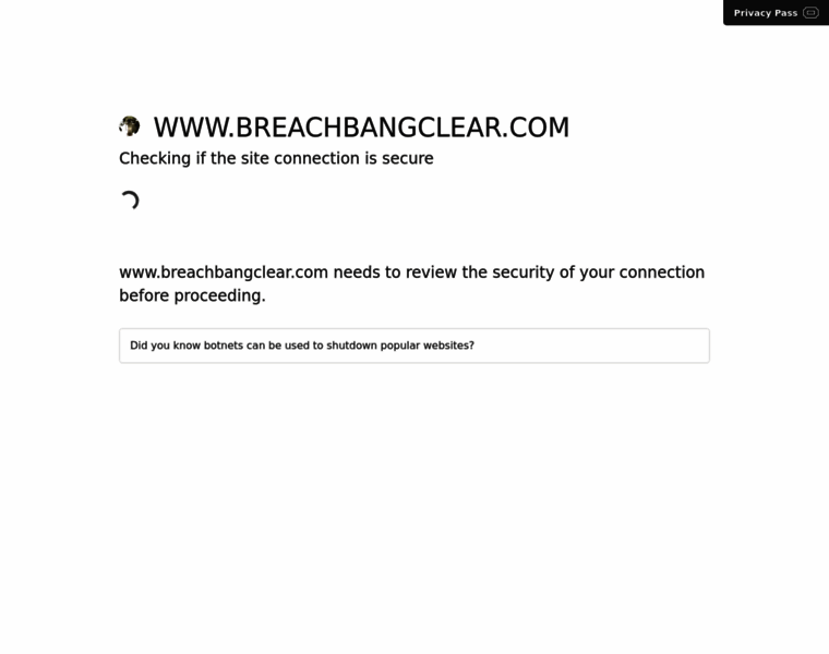 Breachbangclear.com thumbnail
