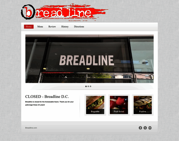 Breadline.com thumbnail
