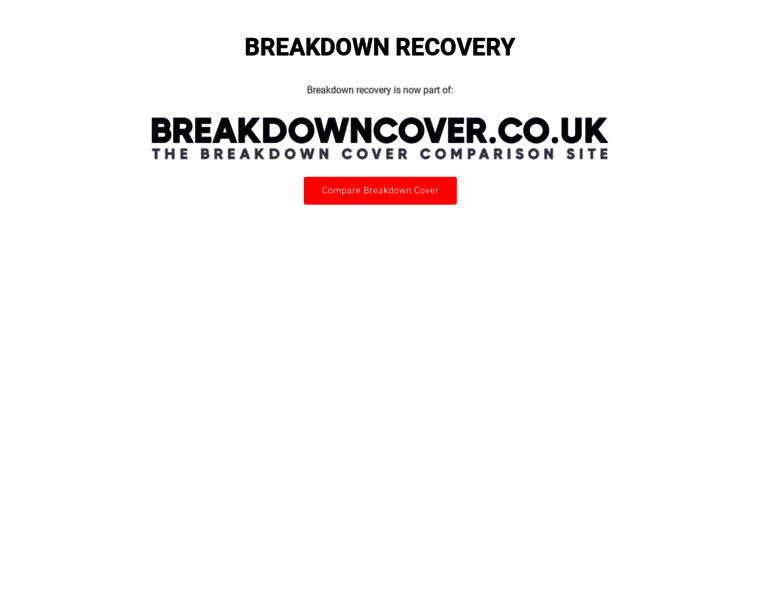 Breakdownrecovery.co.uk thumbnail