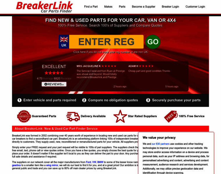 Breakerlink.com thumbnail