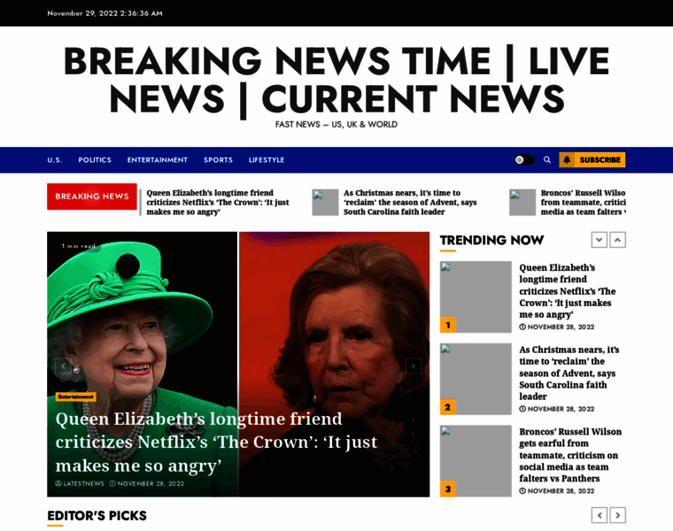 Breakingnewstime.com thumbnail