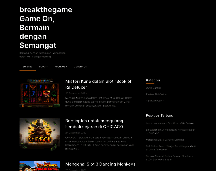 Breakthegame.net thumbnail