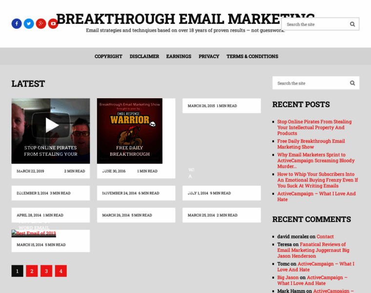 Breakthroughemailmarketing.com thumbnail
