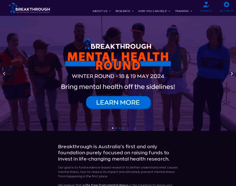 Breakthroughfoundation.org.au thumbnail