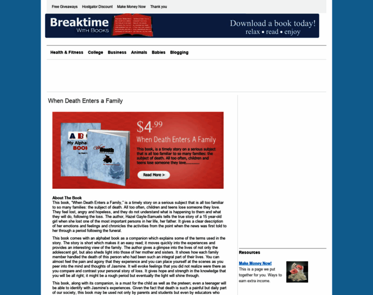 Breaktimewithbooks.com thumbnail