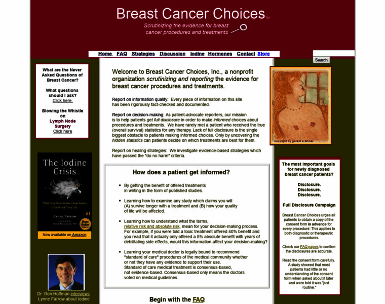 Breastcancerchoices.org thumbnail