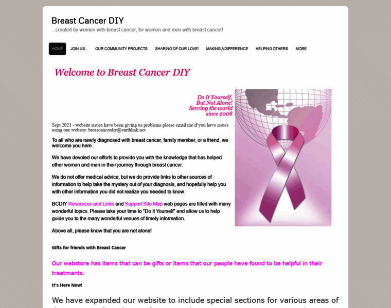 Breastcancerdiy.com thumbnail