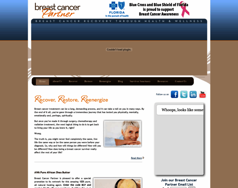 Breastcancerpartner.com thumbnail