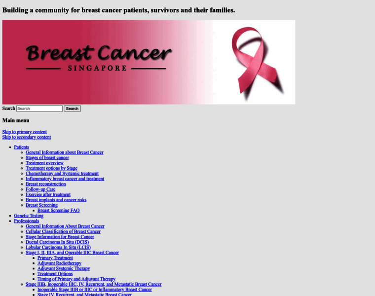 Breastcancersingapore.com thumbnail
