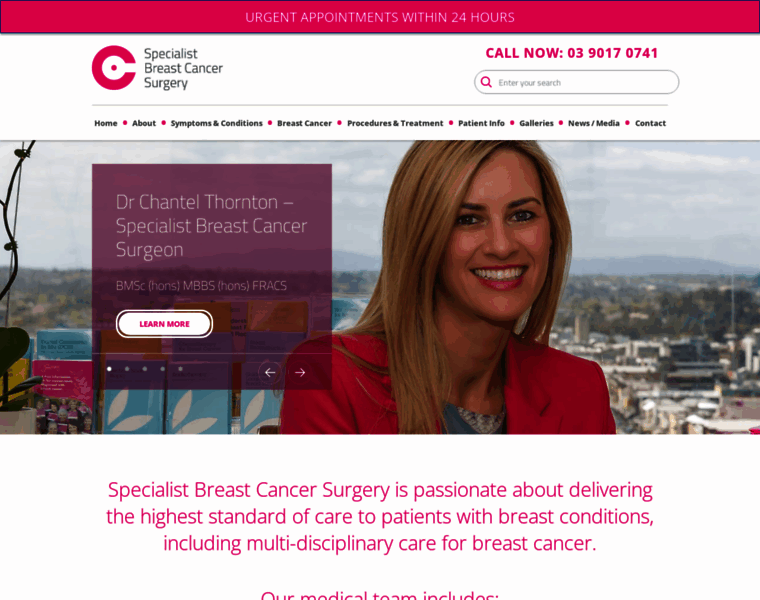 Breastcancerspecialist.com.au thumbnail