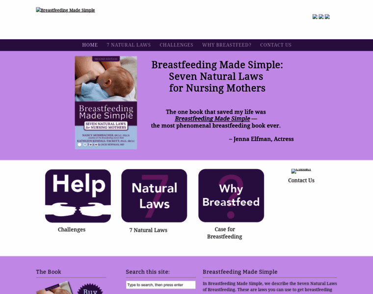 Breastfeedingmadesimple.com thumbnail