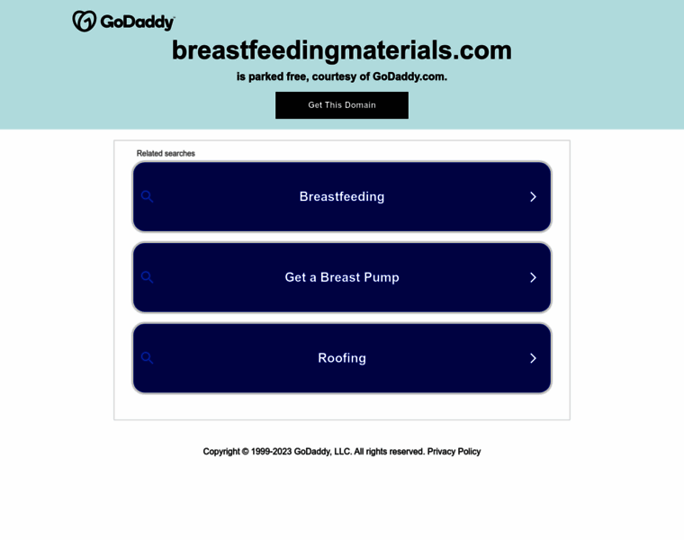 Breastfeedingmaterials.com thumbnail