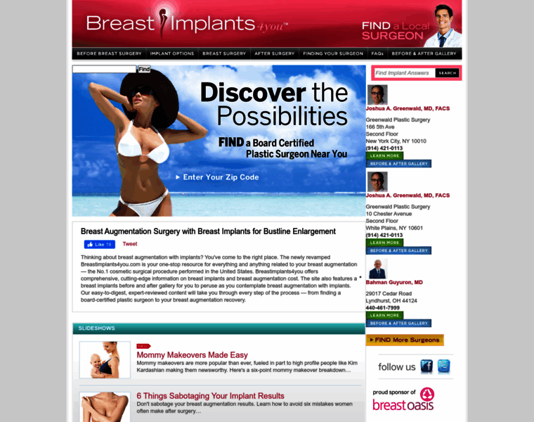 Breastimplants4you.com thumbnail
