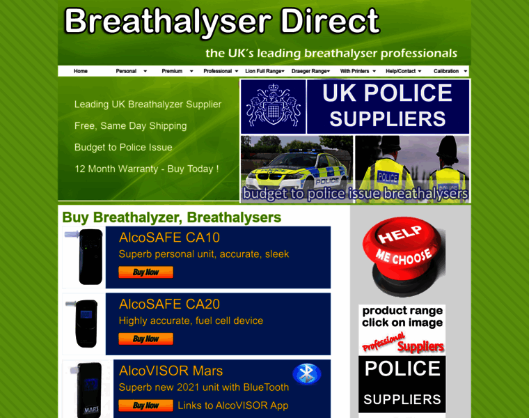 Breathalyserdirect.co.uk thumbnail