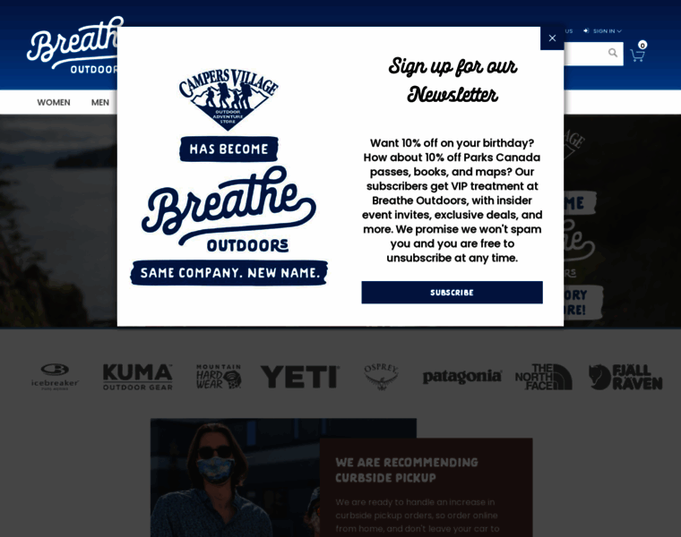 Breatheoutdoors.ca thumbnail Breatheoutdoors.ca thumbnail