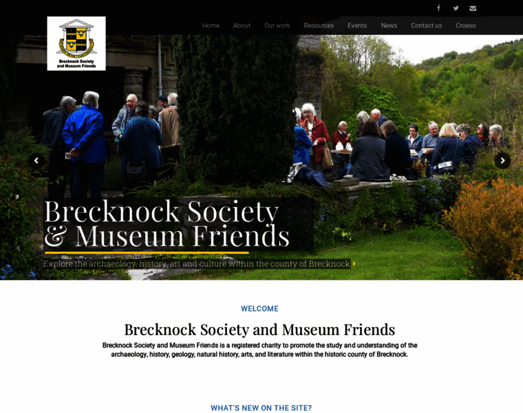 Brecknocksociety.co.uk thumbnail