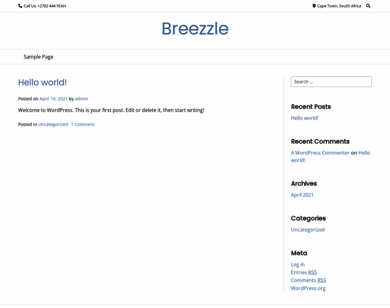 Breezzle.com thumbnail