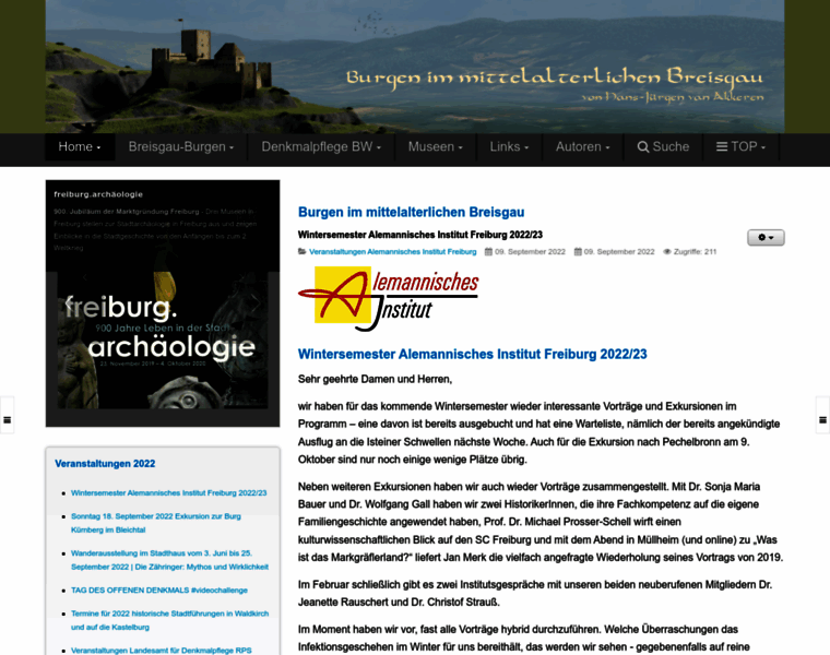 Breisgau-burgen.de thumbnail