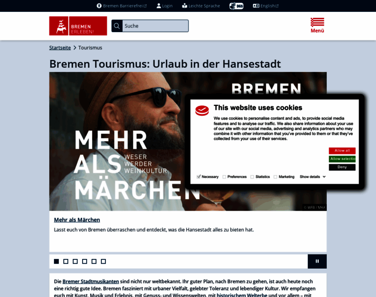 Bremen-tourismus.de thumbnail